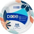 ( 2 Pack ) Dixie 7-Inch Paper Plates, 50 Count