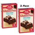( 2 Pack ) Betty Crocker Gluten Free Chocolate Brownie Mix, 16 oz.