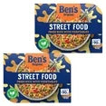 ( 2 Pack ) BEN'S ORIGINAL Street Food Fried Rice with Vegetables, Prepared Entrée, Microwave in 90 Seconds, 9 oz