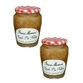 ( 2 Pack ) Bonne Maman Pie Filling, Apple 21.1 Oz