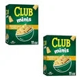 ( 2 Pack ) Club Minis Parmesan Garlic Mini Crackers Lunch Snacks 11 Oz