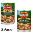 ( 2 Pack ) Del Monte Canned Zucchini with Tomato Sauce, 14.5 oz Can