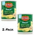 ( 2 Pack ) Del Monte Golden Sweet Corn Cream Style, 8.25 oz Can