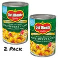 ( 2 Pack ) Del Monte Southwest Whole Kernel Corn, 15.25 oz Can