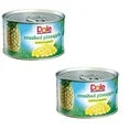 ( 2 Pack ) Dole Canned Crushed Pineapple in 100% Pineapple Juice 8 oz Can