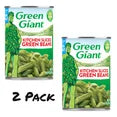 ( 2 Pack ) Green Giant Kitchen Sliced Green Beans, Shelf Stable, 14.5 oz