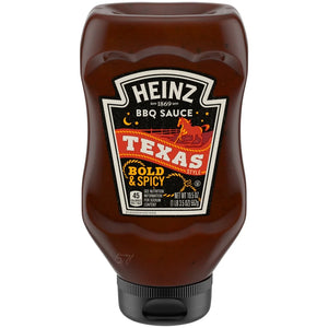 ( 2 Pack ) Heinz Texas Style Bold & Spicy Bbq Sauce, 19.5 Oz Bottle