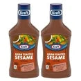 ( 2 Pack ) Kraft Asian Toasted Sesame Salad Dressing, 16 Fl Oz Bottle