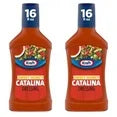 ( 2 Pack ) Kraft Sweet Honey Catalina Salad Dressing 16 Fl Oz Bottle