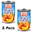 Libby's Yellow Cling Peach Slices in Light Syrup, 2 Pack, 30 Ounce