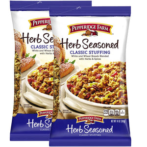 ( 2 Pack ) Pepperidge Farm Herb Seasoned Classic Stuffing, 12 oz. Bag