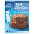 Pillsbury Milk Chocolate Brownie Mix, Family Size, 2 Pack, 18.4 Oz