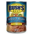 Bush's Best Canned REFRIED BEANS, 16-Ounce (Pack of 2)