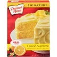 ( 2 Pack ) Duncan Hines Signature Lemon Cake Mix 15.25 oz