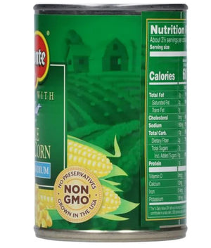 ( 2 Pack ) Del Monte Whole Kernel Corn, Less Sodium, 15.25 oz Cans