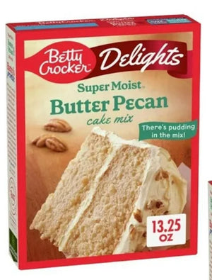 ( 2 Pack ) Betty Crocker Delights Super Moist Butter Pecan Cake Mix