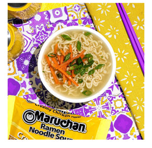 Maruchan Ramen Creamy Chicken, Instant Ramen Noodles, Ready to Eat Meals, 3 Oz, 24 Count
