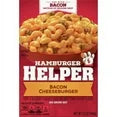 Hamburger Helper Pasta & Sauce Mix, Bacon Cheeseburger, 5.1 oz Box, Quantity of 2