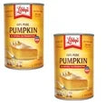 Libby's 100% Pure Canned Whole Pumpkin Mix All Natural No Preservatives, 15 oz, 3.5 Servings (Pack of 2)