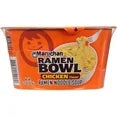 Maruchan Bowl Chicken Flavor Ramen Noodles with Vegetables 3.31 OZ (Pack of 12)