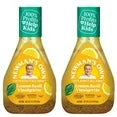 Newman's Own Lemon Basil Italian Salad Dressing, 16 oz Bottle, Pack of 2