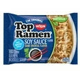 Nissin 3 oz Soy Sauce Flavor Top Ramen Noodles, Pack of 24