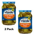 Vlasic Bread and Butter Pickle Chips, Keto Friendly, 2 Pack, 16 fl oz