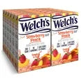 Welch's Singles To Go Drink Mixes. - Strawberry Peach Powder Sticks