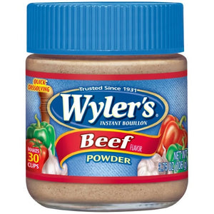 Wyler Instant Bouillon Beef Powder 3.75 oz (Pack of 2)