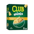 ( 2 Pack ) Club Minis Parmesan Garlic Mini Crackers Lunch Snacks 11 Oz