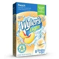 Wyler's Light Singles To Go Powder Packets, Water Drink Mix, Peach, 8 Packets per Box, 96 total Packets (Pack of 12)