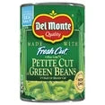 ( 2 Pack ) Del Monte Petite Cut Green Beans, Canned Vegetables, 14.5 oz