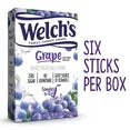 Welch's Singles To Go Water Drink Mix - Powder Sticks, 3 Boxes with 6 Packets Each - 18 Total Servings, Grape, 0.45 Ounce (Pack of 12)