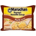 Maruchan Ramen, Pork Flavor, 3 oz, 24 Ct