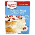 ( 2 Pack ) Duncan Hines Signature Perfectly Moist Angel Food Cake Mix 16 Oz