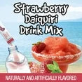 Margaritaville Singles To Go Water Drink Mix - Margarita Flavored, Non-Alcoholic Powder Sticks Strawberry Daiquiri, (Pack of 12)