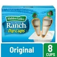 ( 2 Pack ) Hidden Valley Original Ranch Salad Dressing To Go Cups - 12fl Oz/8pk