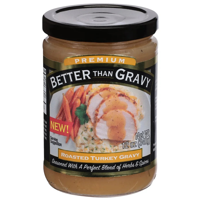( 2 Pack ) Better Than Gravy Roasted Turkey, Premium 12 Oz
