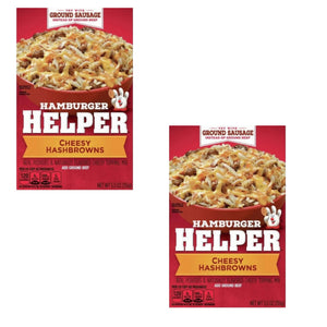Hamburger Helper Potatoes & Topping Mix, Cheesy Hashbrowns, 5.5 oz, Quantity of 2